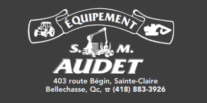 Business card image for dealer: S.M. Audet Equipement