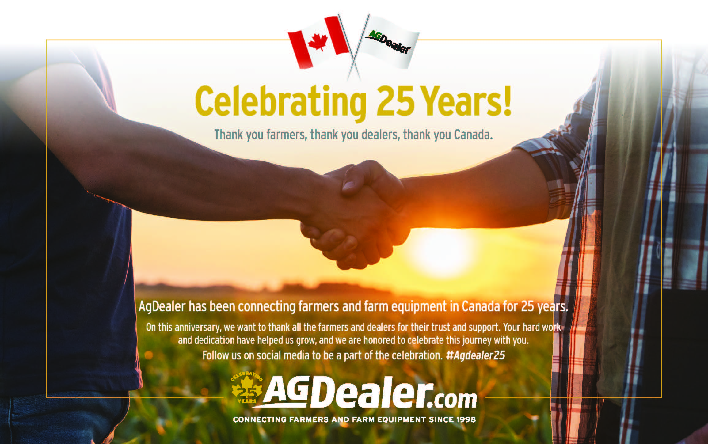 AgDealer Celebrating 25 Years