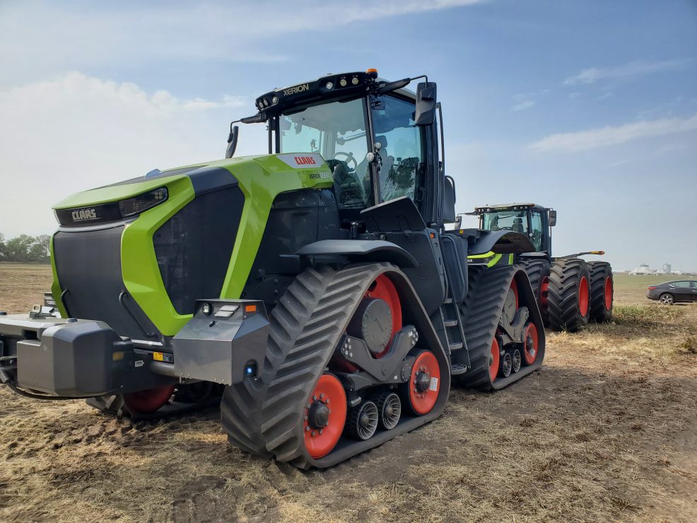 CLAAS Xerion 12 Series Tractor in Field