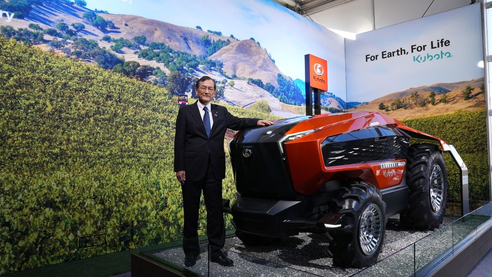Kubota Agri Concept Tractor at CES 2024