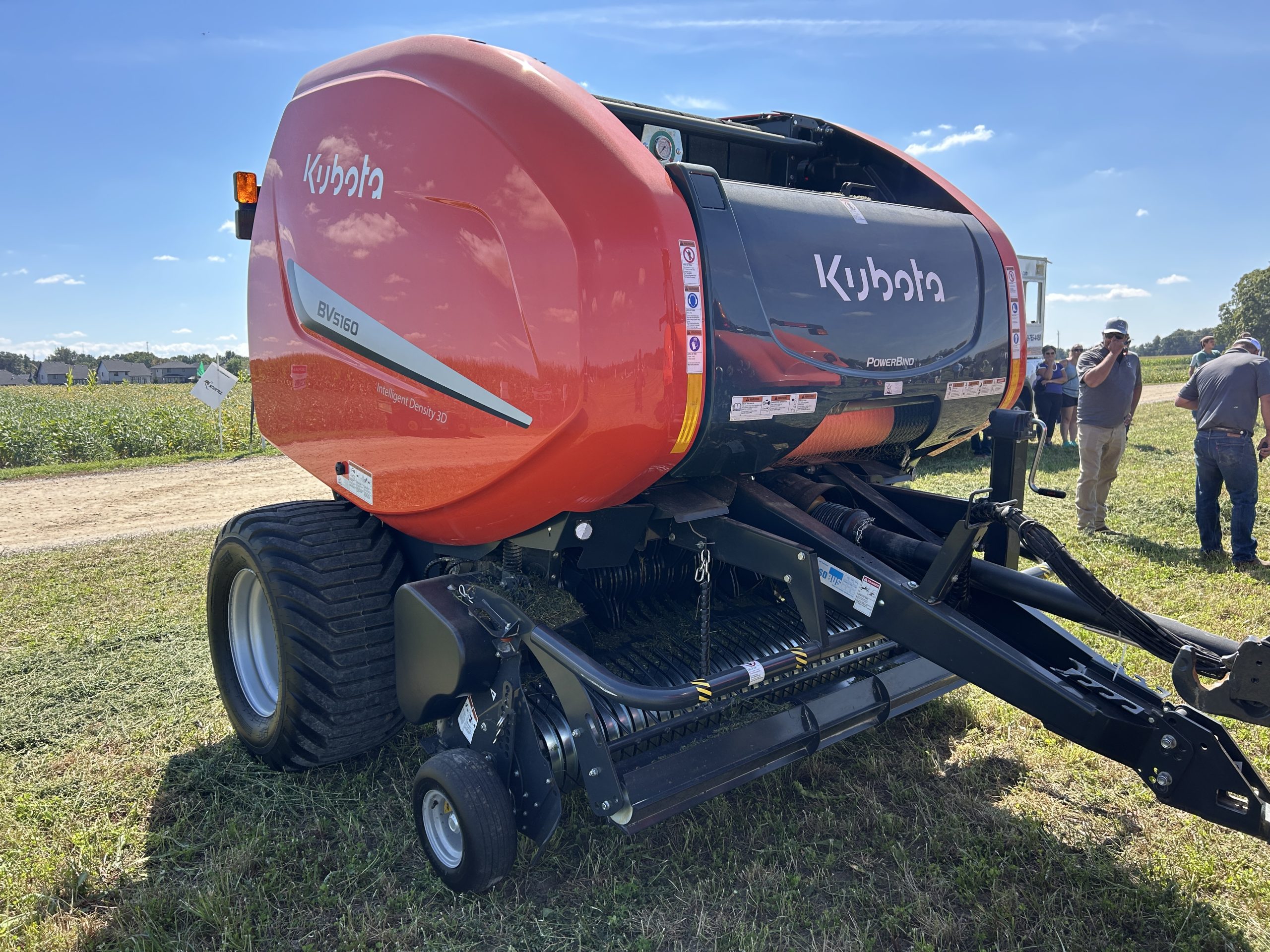 Kubota BV5160 SC14 Round Baler