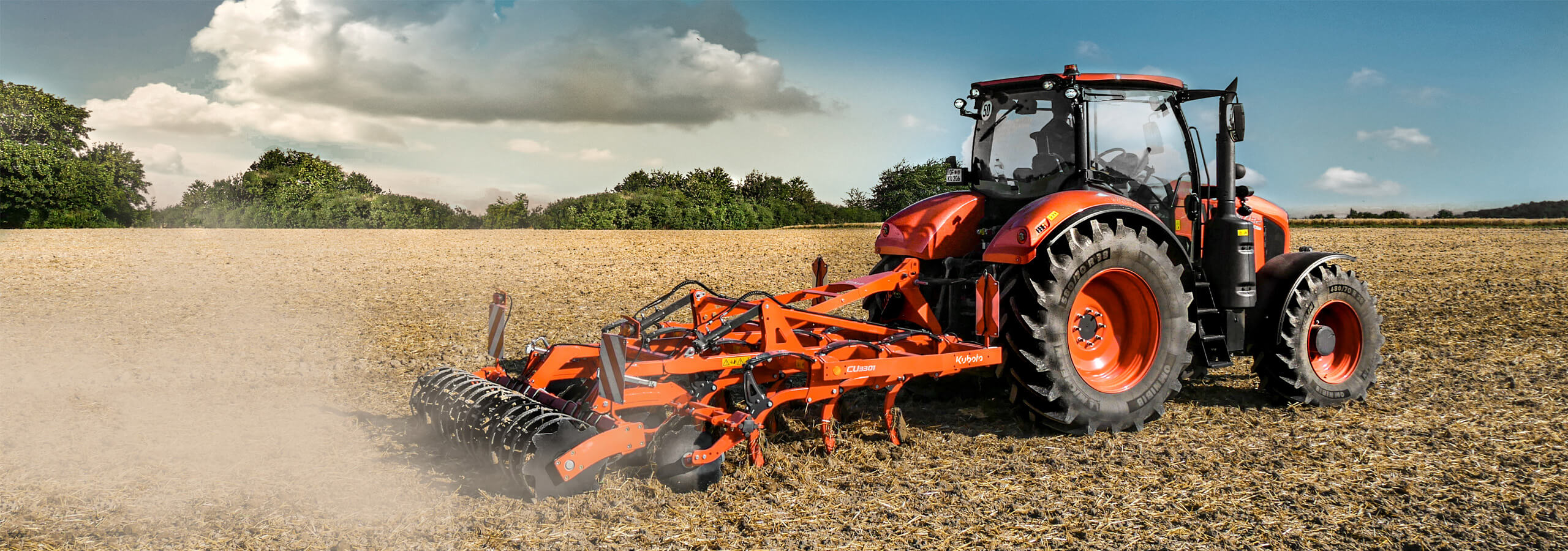 Kubota CU3301 Tine Cultivator